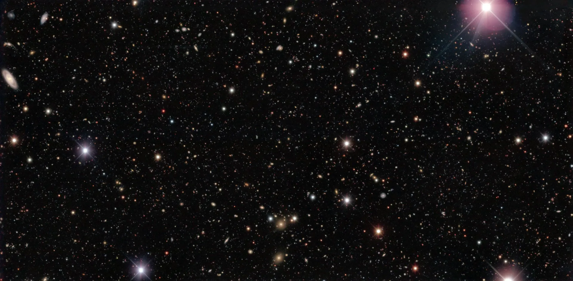 宇宙膨胀示意图