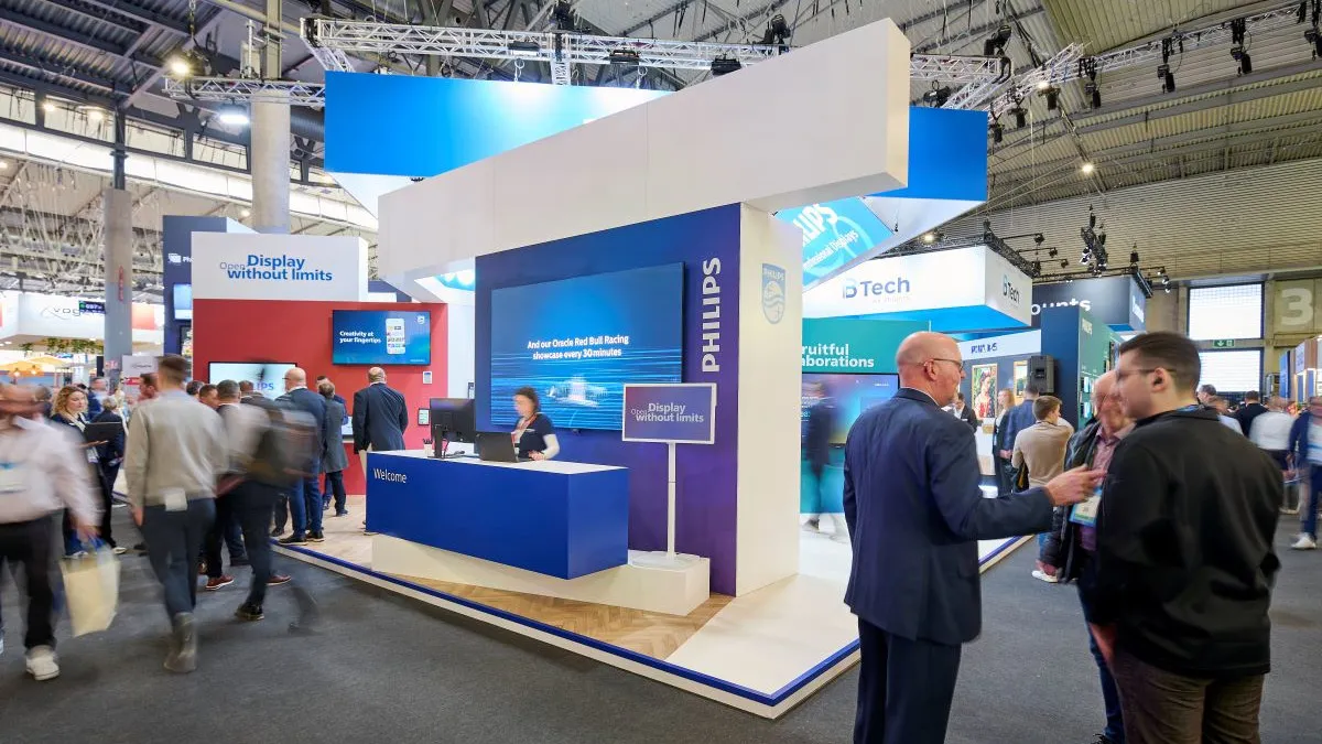 飞利浦ISE展台概念图