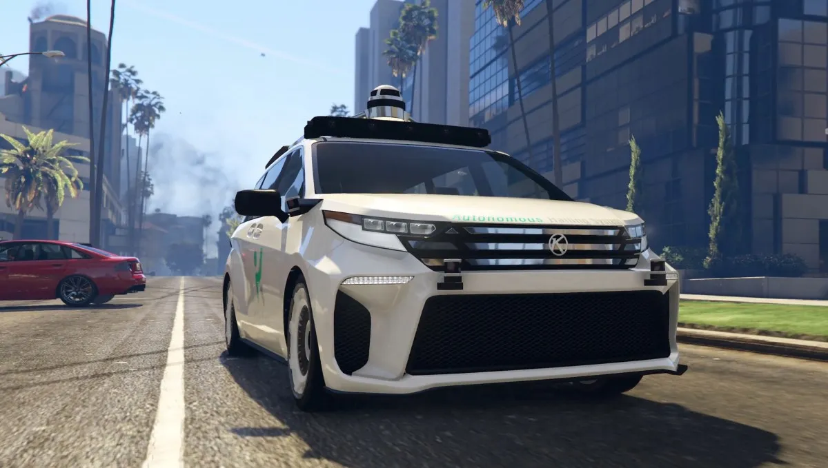 GTA Online中的自动驾驶出租车