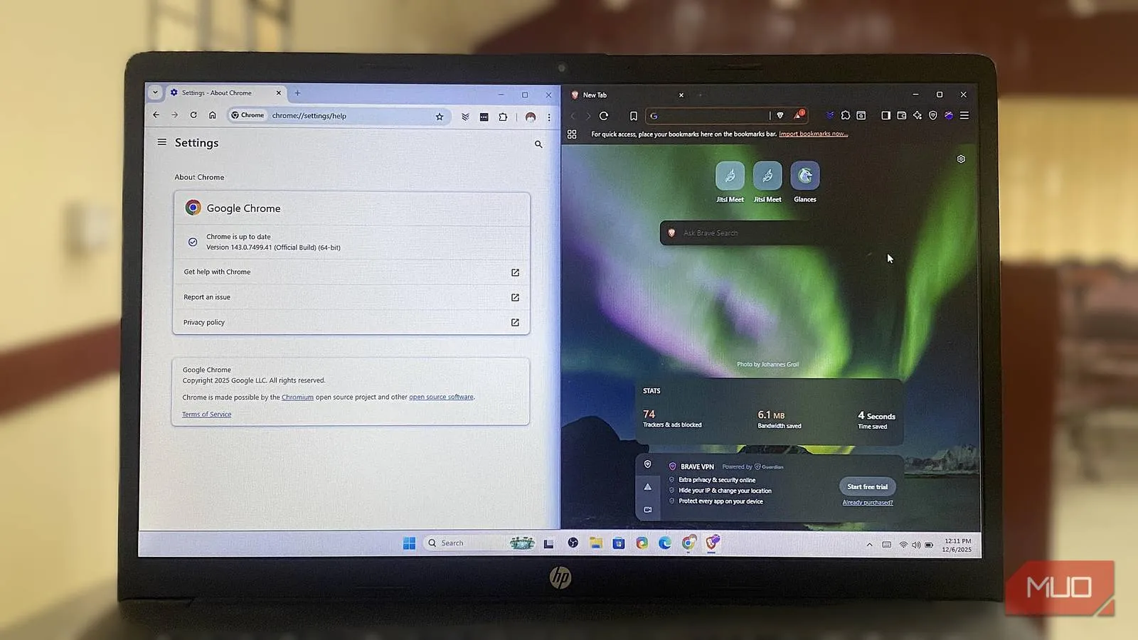 Brave浏览器遗忘功能