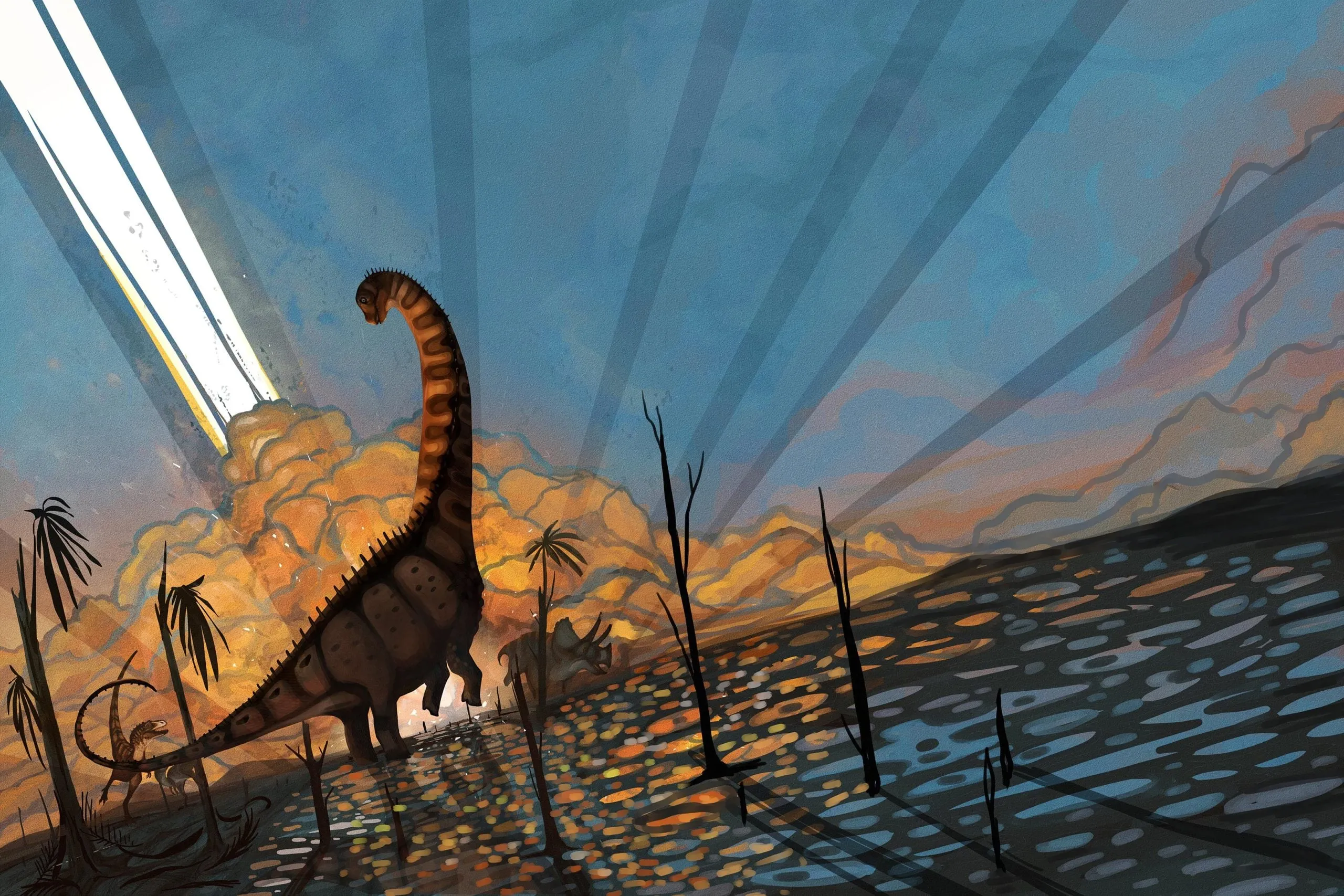 Alamosaurus Art