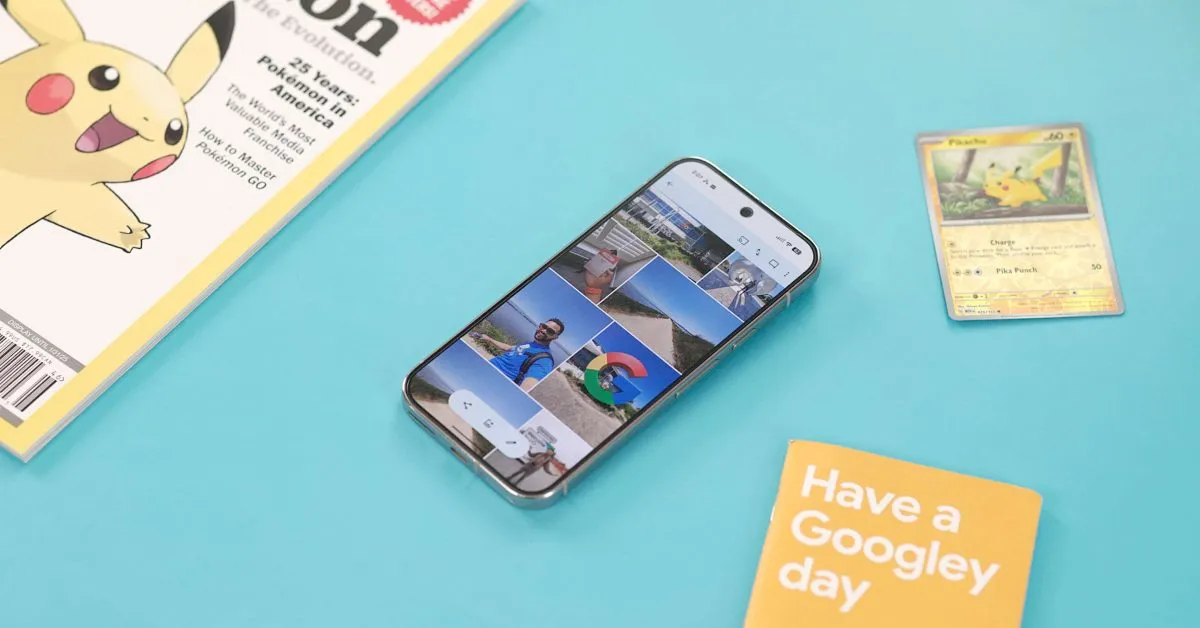 Google Photos Floating Toolbar