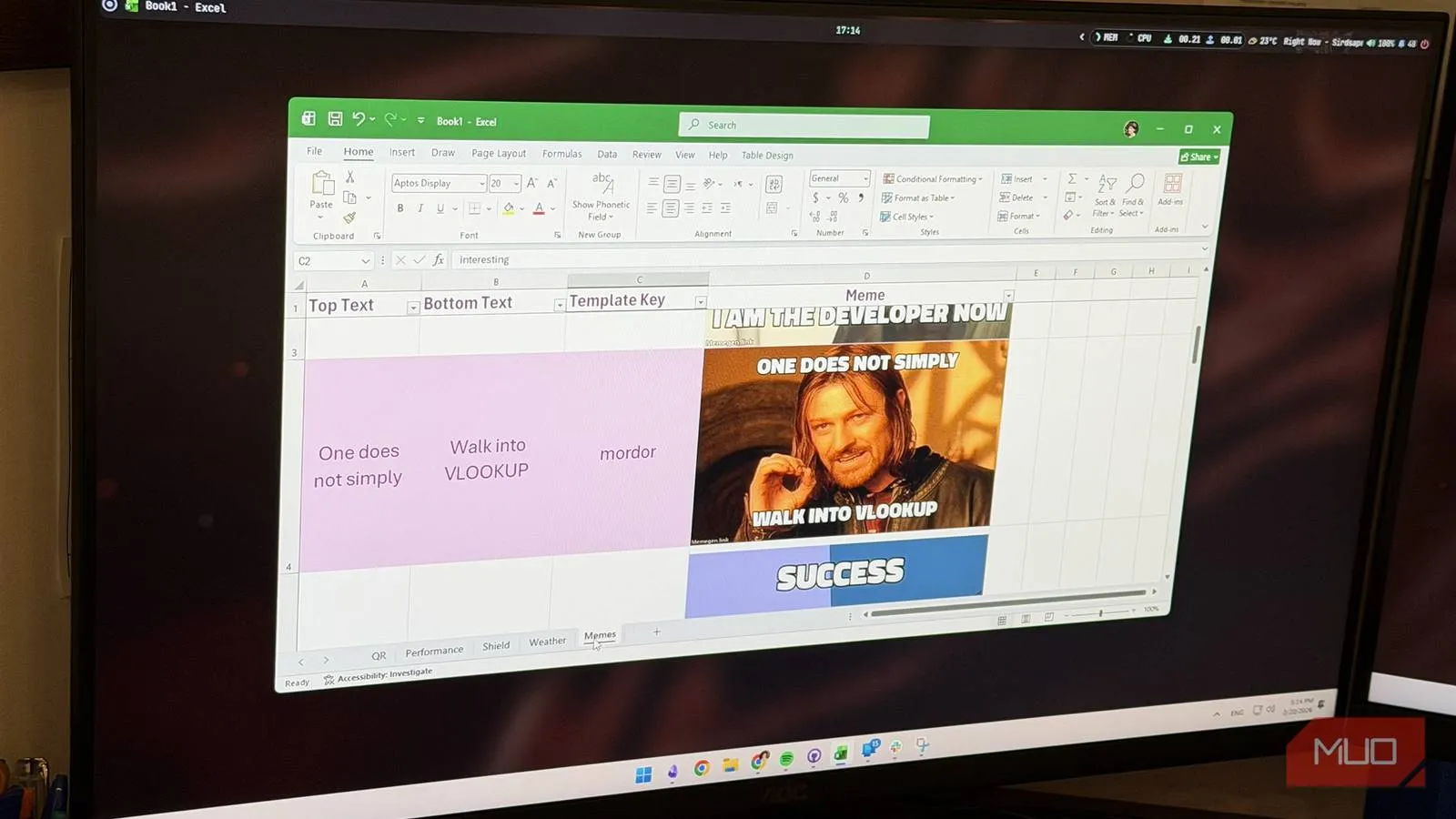 Excel Image Function