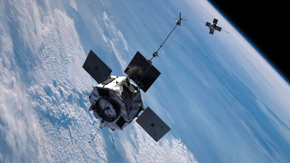 NASA Satellite Entry